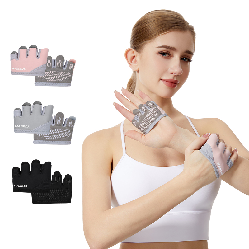 Pilates & Yoga Vida - Sepasang Sarung Tangan Fitness Tanpa Jari: