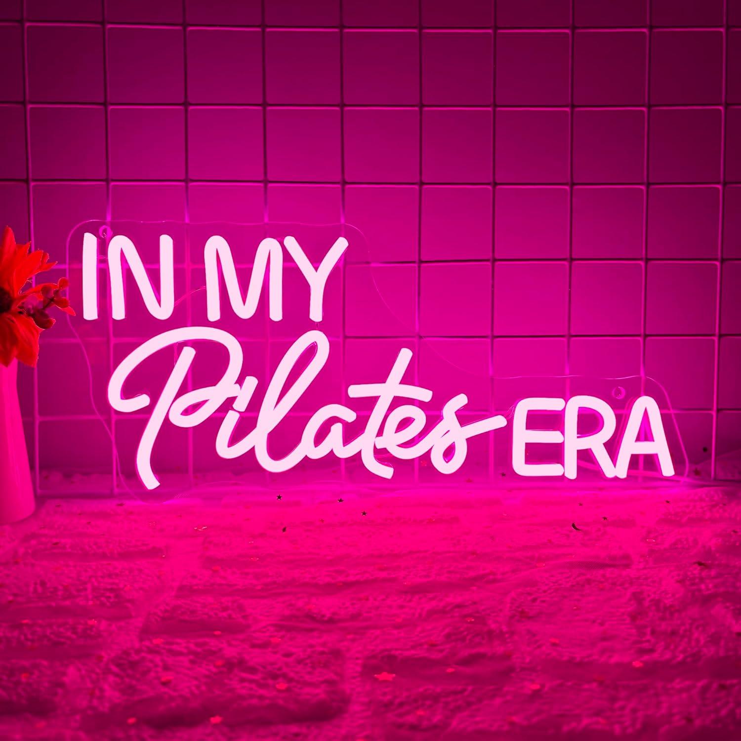 Pilates Yoga Room - Lampu LED Neon Sign Dimmable Era