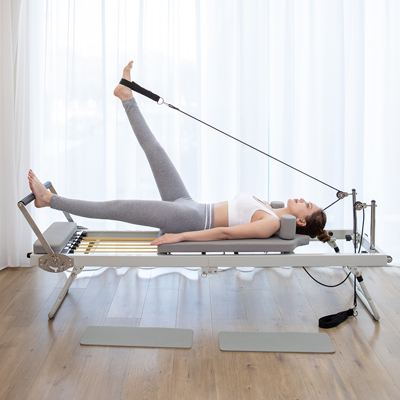 Pilates Yoga Weight Loss - Alat Pilates Reformer Lipat Besar, Tempat