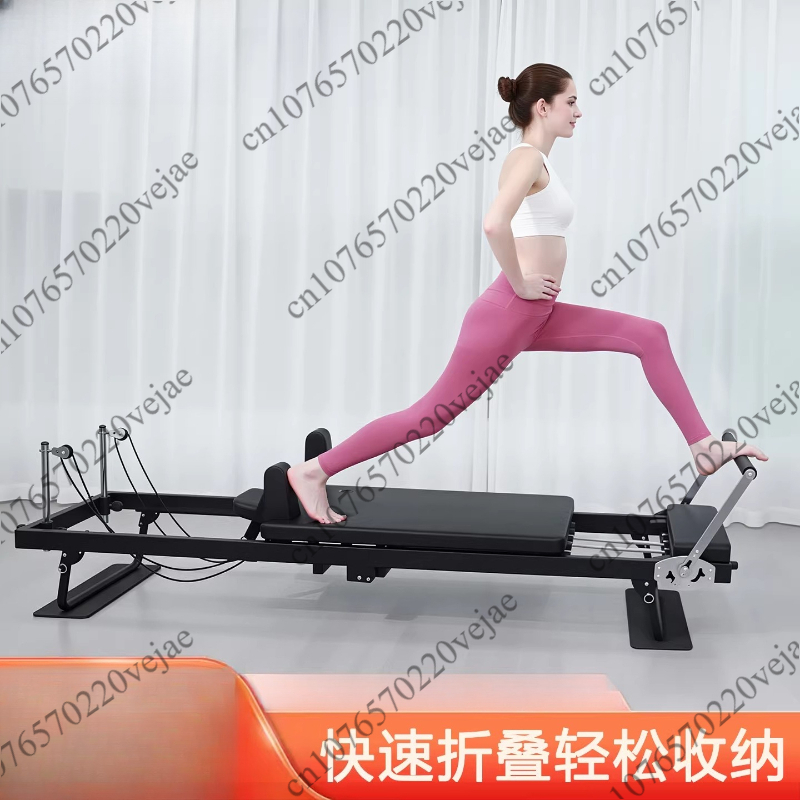 Pilates Yoga Weight Loss - Alat Pilates Reformer Lipat Besar, Tempat