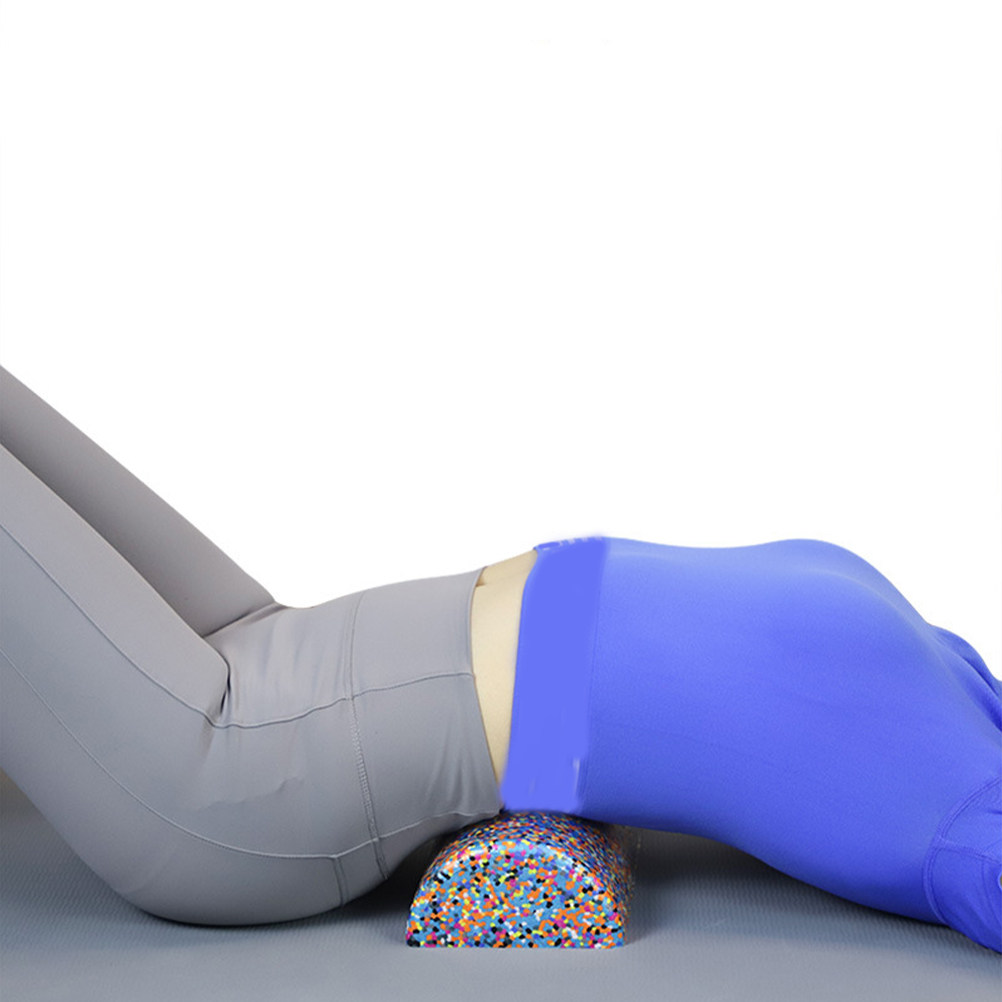 Pilates Yoga Training - Roller Yoga Setengah Lingkaran, Roller Busa