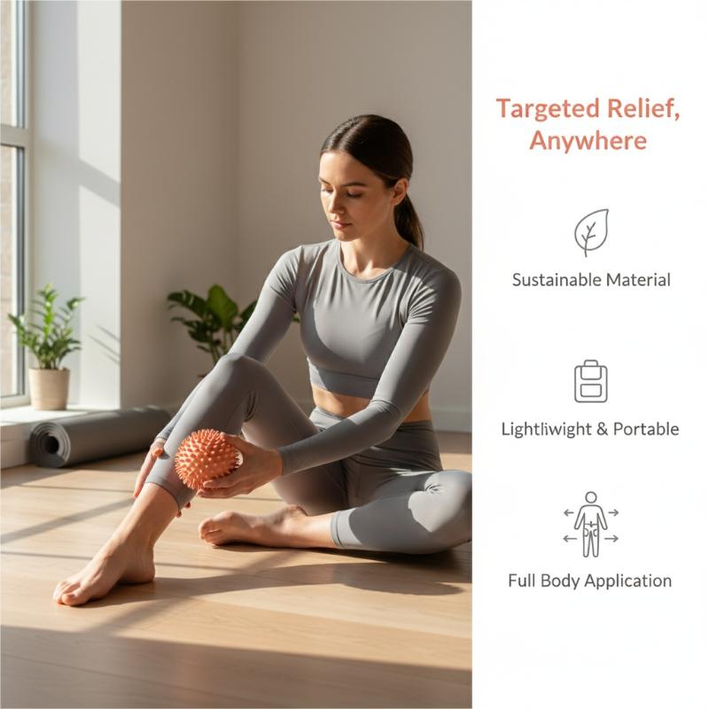 Pilates Yoga Ball - Bola Pijat Kaki Berduri Pilates Untuk