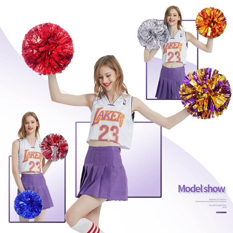 Pilates Yoga Ball - 10pcs Bola Bunga Senam Cheerleading, Bola