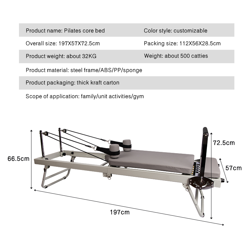 Alat Pilates Reformer Lipat Be - Pilates Yoga Weight Loss ulasan dan harga
