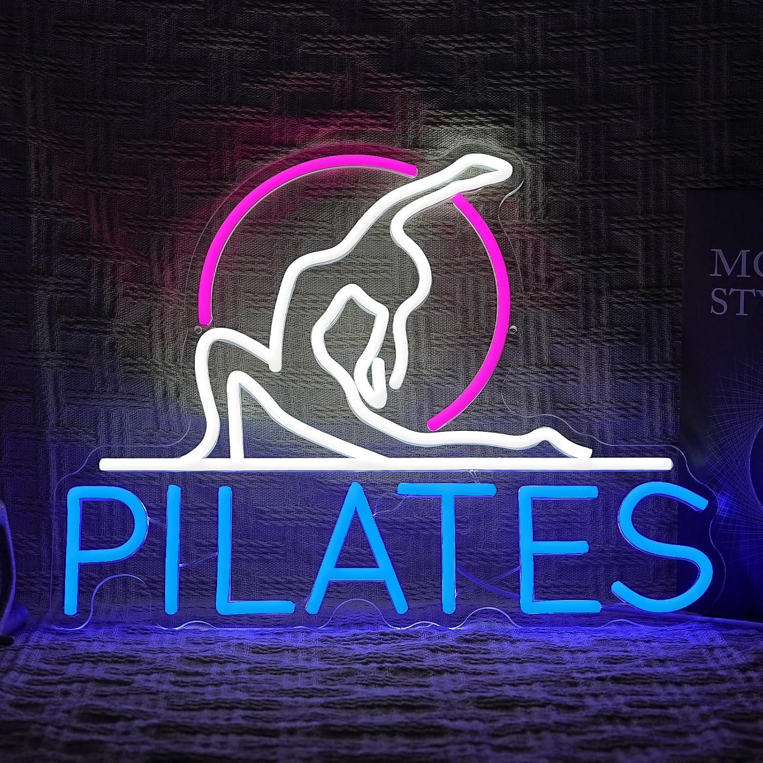Lampu Neon Yoga Pilates LED ya - Pilates Yoga Room ulasan dan harga