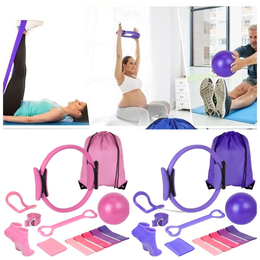 13Pcs/Set Set Bola Pilates Por - Pilates Yoga Weight Loss ulasan dan harga
