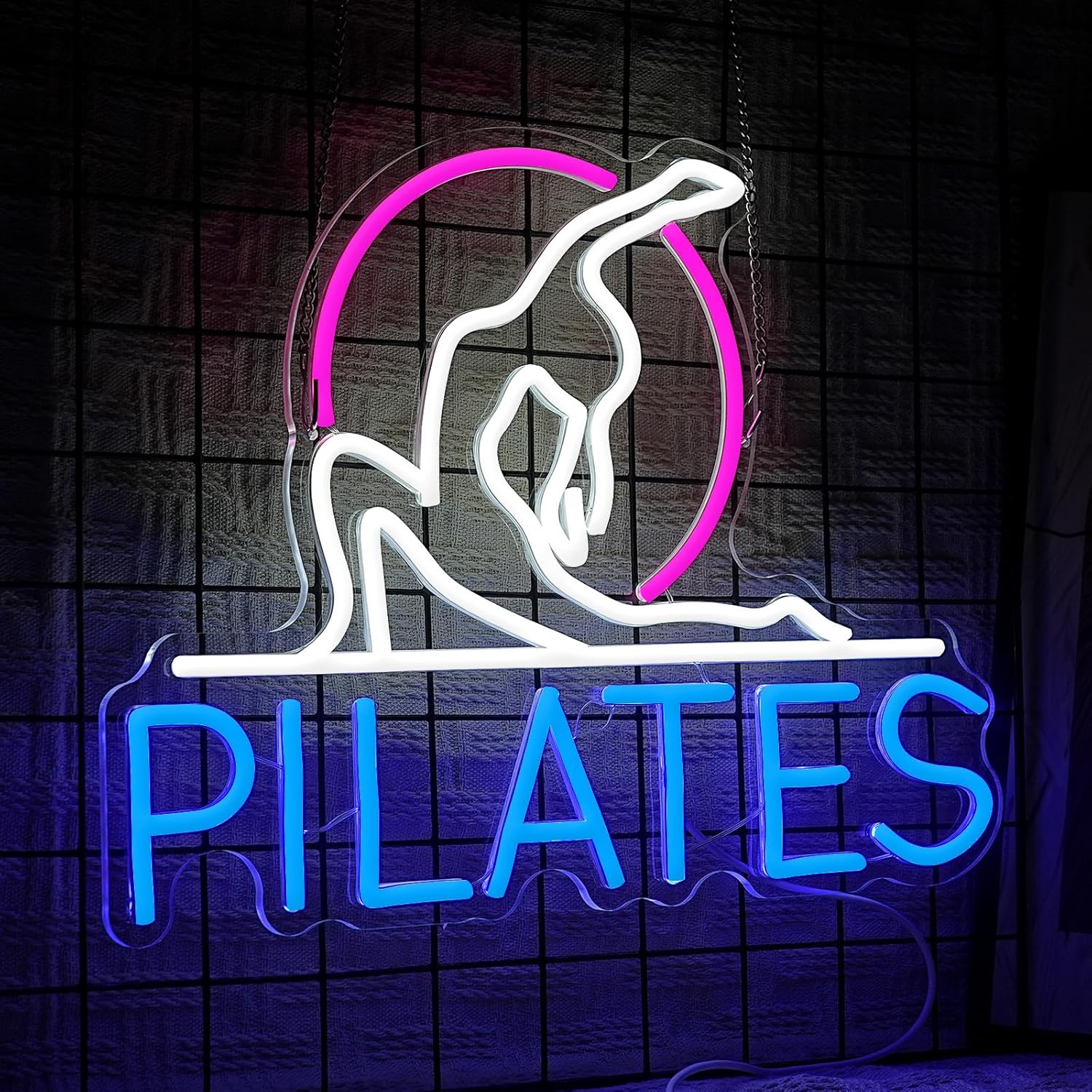 Lampu Neon Pilates Studio Yoga - Pilates Yoga Room ulasan dan harga