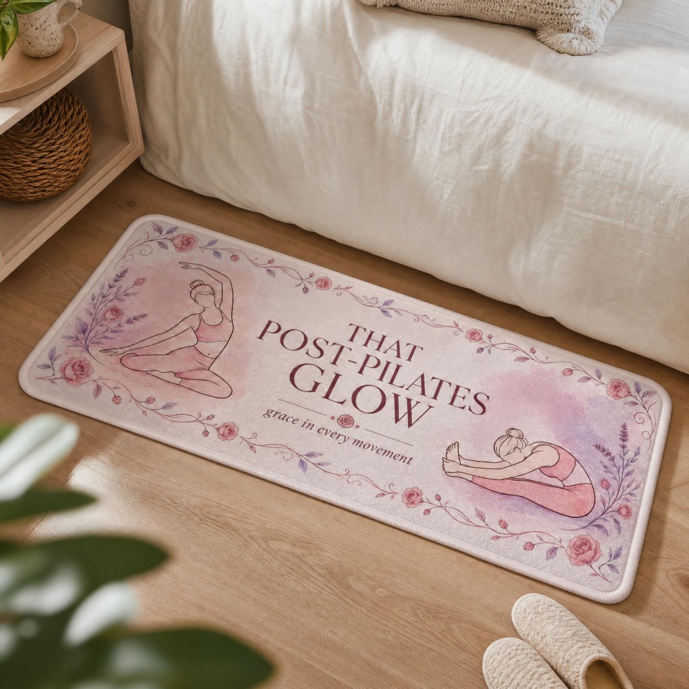 Karpet Lari Motif Bunga Yoga B - Pilates Yoga Room ulasan dan harga