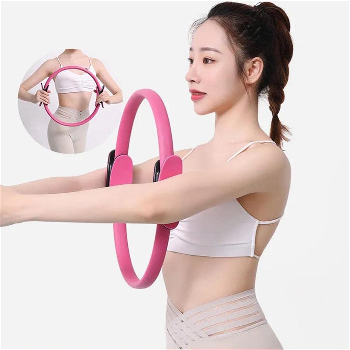 ABPF Pilates Circle untuk Memb - Pilates Yoga Weight Loss ulasan dan harga